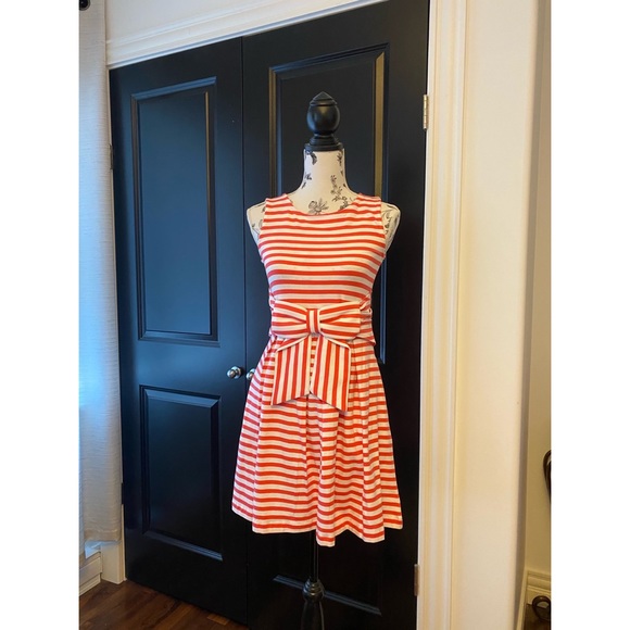 Kate Spade jillian striped stretch-jersey dress - Picture 1 of 4